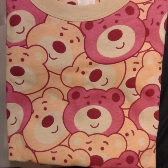 NEW Cotton Girls Pajamas Set Teddy Bears Size 5/6 - Picture 4 of 4